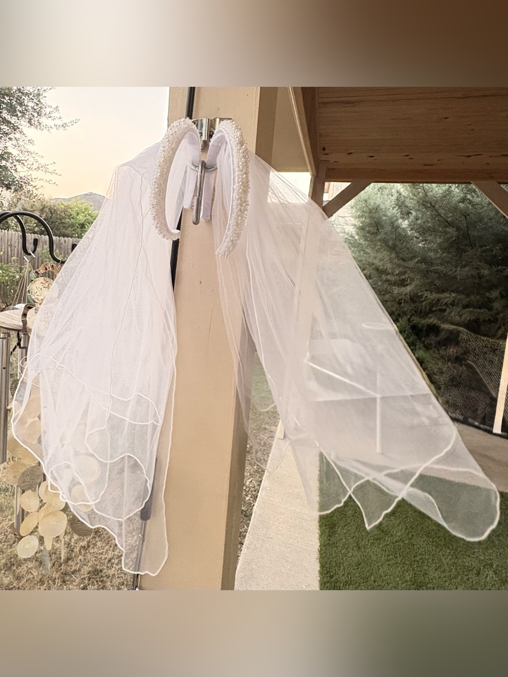Girl’s veil with headband